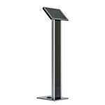 Stand tableta, rectangular cu pvc si carcasa din plexiglas