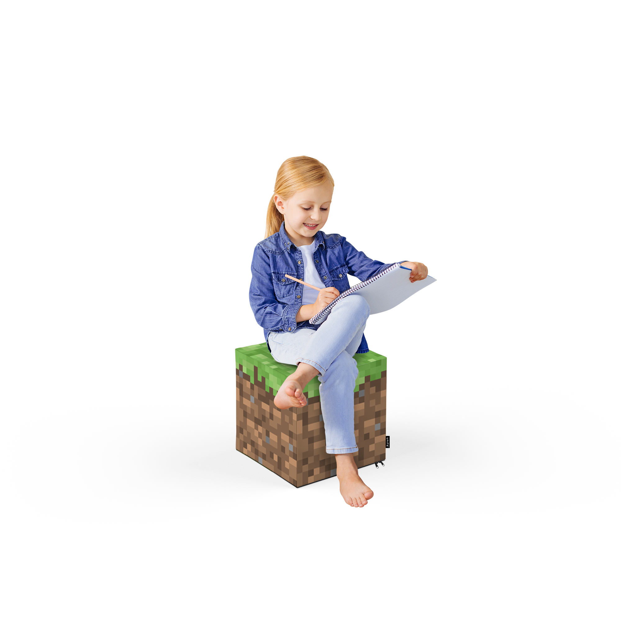 Taburet cub pentru copii, 30 × 30 × 30 cm taburet cub pentru copii, 30 × 30 × 30 cm