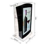 Pupitru Digital Dr. LECTERN, pentru conferințe, din plexiglas transparent, cu televizor - imagine 2