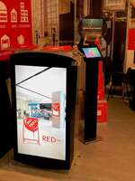 Pupitru Digital Dr. LECTERN, pentru conferințe, din plexiglas transparent, cu televizor - imagine 4