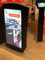 Pupitru Digital Dr. LECTERN, pentru conferințe, din plexiglas transparent, cu televizor - imagine 6
