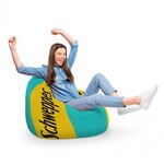 Fotoliu Units Puf Bean Bag tip Para L, impermeabil, indoor/outdoor, sac interior, cu maner, 90 x 80 x 60 cm.