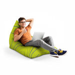 Fotoliu puf Lounge personalizabil, impermeabil, 155 × 83 × 65 cm - imagine 4