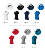 Tricou polo Perfection Plain 253 pentru damă - imagine 8