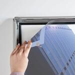 Rama click 35mm din aluminiu, securizată si rezistentă la exterior, diverse dimensiuni