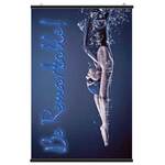 Poster hanger click NEGRU - produs executat la comandă