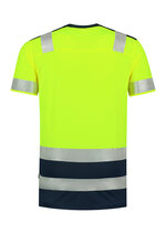 Tricou High Vis Bicolor T01 unisex - imagine 3