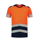 Tricou High Vis Bicolor T01 unisex - imagine 2