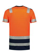 Tricou High Vis Bicolor T01 unisex - imagine 4