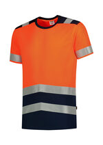 Tricou High Vis Bicolor T01 unisex - imagine 10
