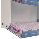Suport de perete cu 3 rafturi oblice din plexiglas, SEP321 - imagine 5