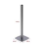 Sistem cu bază și picior SL, înălțime 120, 182,3 sau 200,3 cm