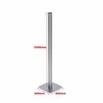 Sistem cu bază și picior SL, înălțime 120, 182,3 sau 200,3 cm - imagine 3