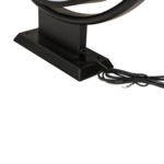 Firmă luminoasă rotativă LED DOUBLE 50 cm sau 60 cm, dublă față, personalizare inclusă