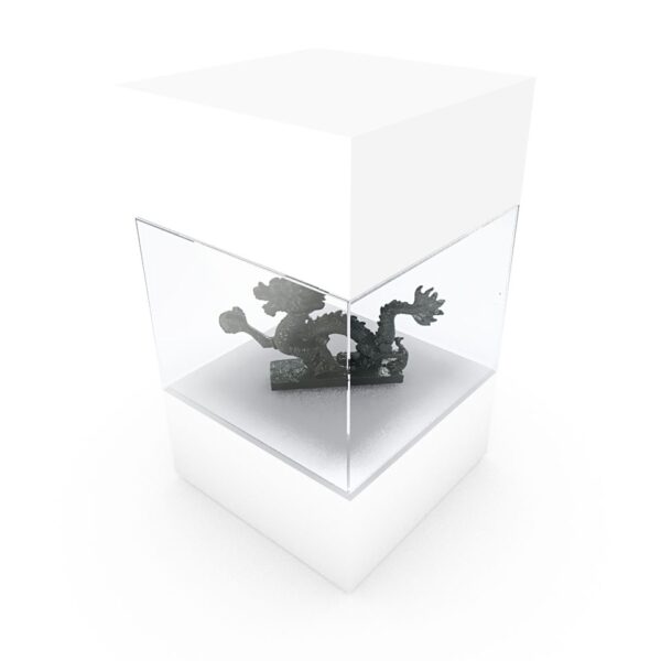Cub acrilic intermediar EasyCubes Acrylic Middle Cube transparent