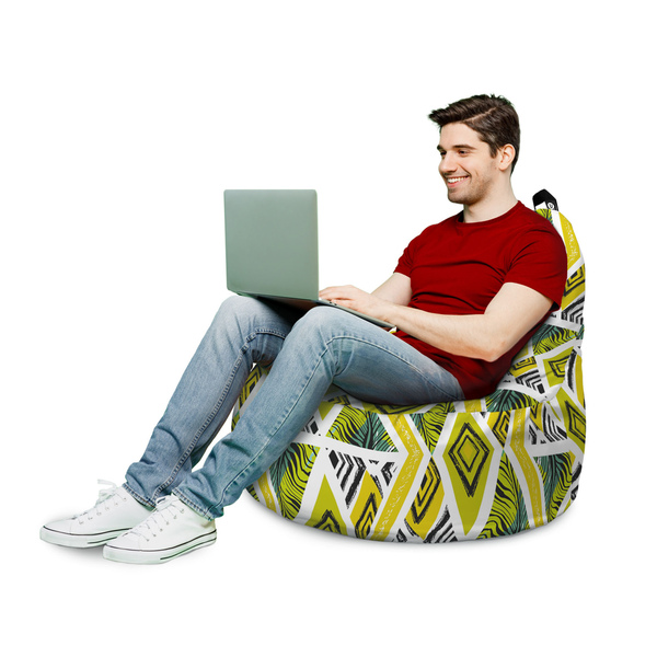 Fotoliu puf Big Chill personalizabil, impermeabil, 90 × 87 × 67 cm